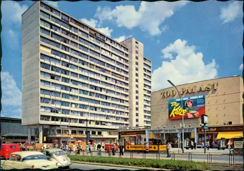 Ansichtskarte Berlin Hochhaus am Zoo-Palast 1960