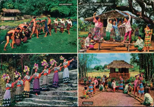Philippines Various Dances of the Philippines Barangay Folk Dance Troupe 1983