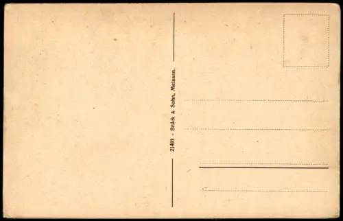 Ansichtskarte Torgau Schloss Hartenfels Seitenansicht 1926