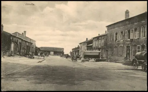 CPA Jonville-en-Woëvre Jonville Vue Rue, Straßen-Ansicht 1910