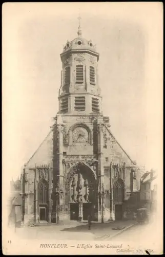 CPA Honfleur Kirche HONFLEUR Eglise Saint-Léonard 1900