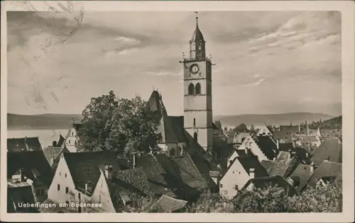 Ansichtskarte Überlingen Am Münster Fernblick Fotokarte 1927