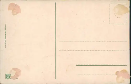 Ansichtskarte Ulm a. d. Donau Partie am Ulmer Münster 1914