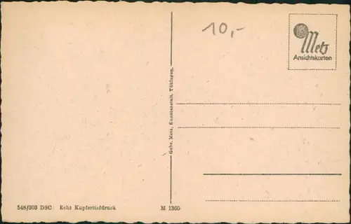 Ansichtskarte Reutlingen Klein-Venedig Stadtteilansicht mit Wehrstufen 1920
