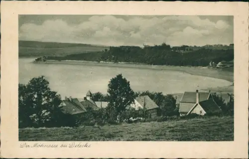 Ansichtskarte Günne Der Möhnesee bei Delecke 1920