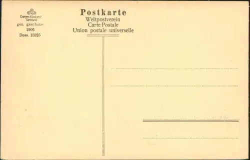 Ansichtskarte Bad Godesberg-Bonn GRUSS VOM RHEIN RUINE GODESBERG 1906