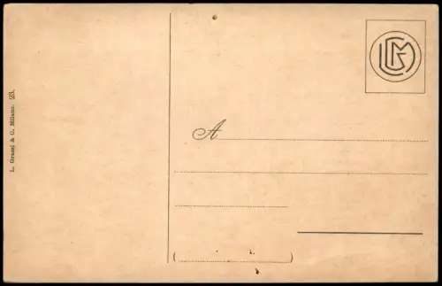 Cartolina Genua Genova (Zena) Circonvallazione a mare 1915