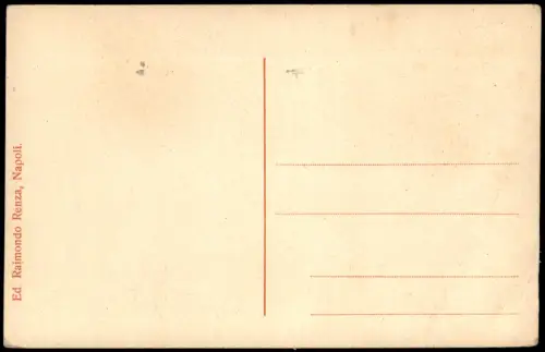 Cartolina Neapel Napoli Forte S. Elmo. 1914
