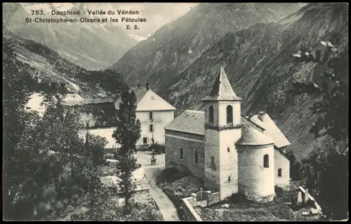 Saint-Pierre-de-Chartreuse Vallée  Christophe-en-Olsans et les Fétoules 1910