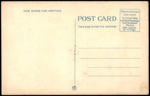 Postcard Montreal Kirchen Innenansicht Notre Dame Church, the nave 1920