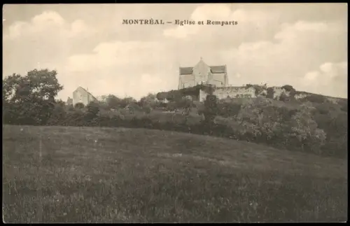 Ansichtskarte  Kirche (Gebäude allgemein) MONTRÉAL Eglise et Remparts 1910