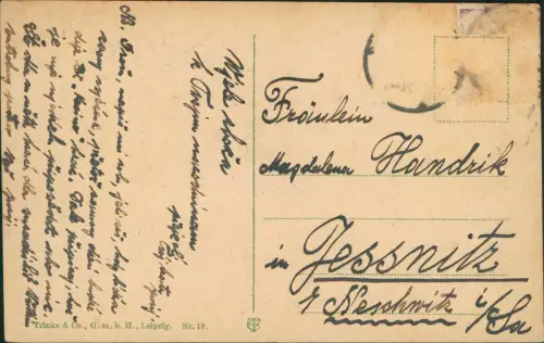 Ansichtskarte Fulda Stadtsaal im Schloßpark 1920