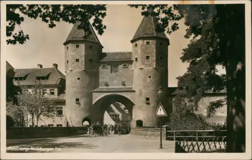 Ansichtskarte Amberg Nabburger Tor 1936