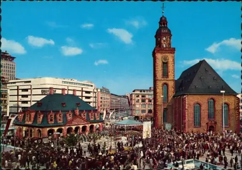 Frankfurt am Main Einweihung der U-Bahn am 4. 10. Hauptwache 1968