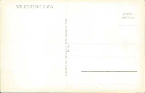 Ansichtskarte Königswinter Ausblick v. d. Autostraße a. d. Petersberg 1930