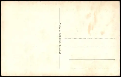 Friedrichsruh 2-Bild-AK Hirschgruppe und Bismarck Gruftkapelle 1930