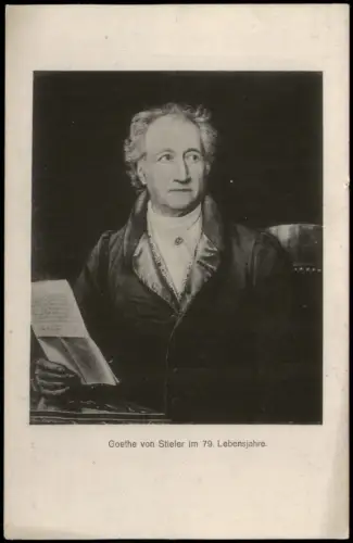 Frankfurt am Main Goethehaus Goethe von Stieler im 79. Lebensjahre 1920