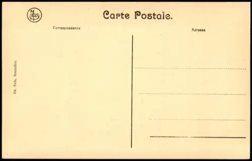 Postkaart Belgien Confluent de la Lesse et de l' Iwoigne 1910