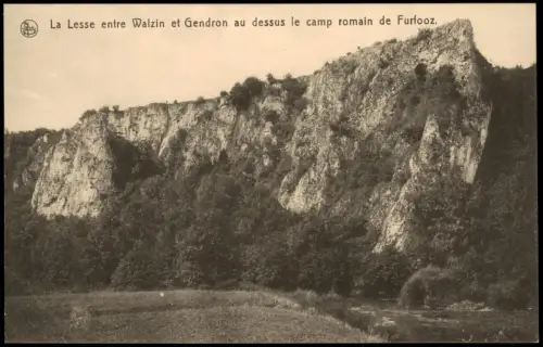 Walzin bei Dinant La Lesse   Gendron au dessus le camp romain de Furfooz 1910