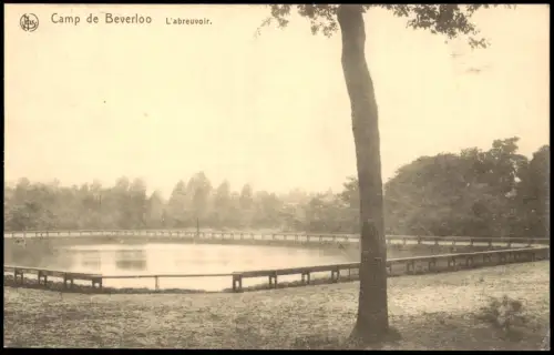 Beverlo-Beringen Beverloo Berringe Camp  L'abreuvoir 1916   1.WK Feldpost