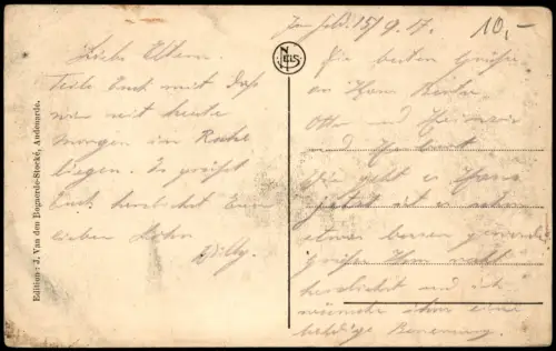 Audenarde Audenaarde Oudenaarde L'Eglise de N.-D. de Pamele (Kirche) 1917