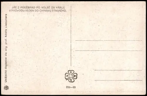 Prag Praha Ortsansicht, Mittelalter-Ansicht mit Schwert-Kämpfern 1910