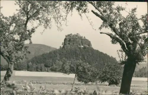 Ansichtskarte Schöna-Reinhardtsdorf-Schöna Zirkelstein - Fotokarte 1973