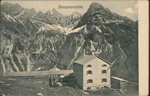 Ansichtskarte Oberstdorf (Allgäu) Kemptner Hütte Alpen 1906