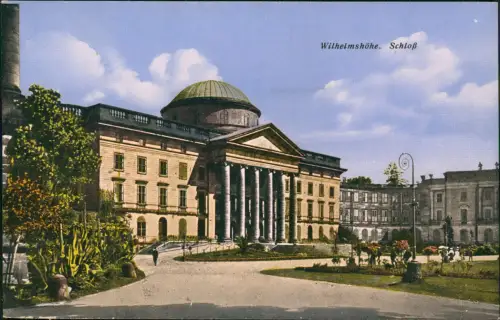 Ansichtskarte Bad Wilhelmshöhe-Kassel Schloss Wilhelmshöhe 1914