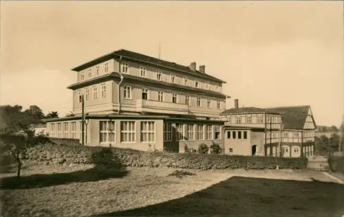 Ansichtskarte Jonsdorf Gasthaus Jonashof Zittauer Gebirge 1970