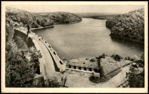 La Gileppe Talsperre La Gileppe Talsperre Barrage Panorama-Ansicht 1940