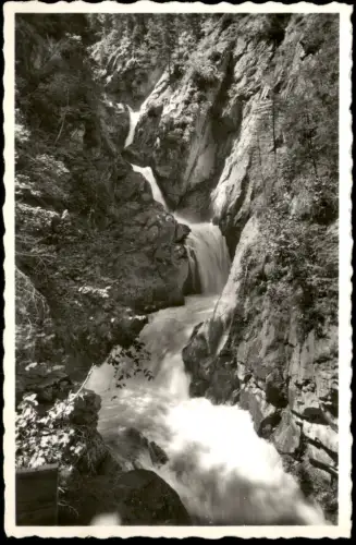 Ansichtskarte Stechelberg Stechelberg Sefinenfälle Wasserfall Waterfall 1950