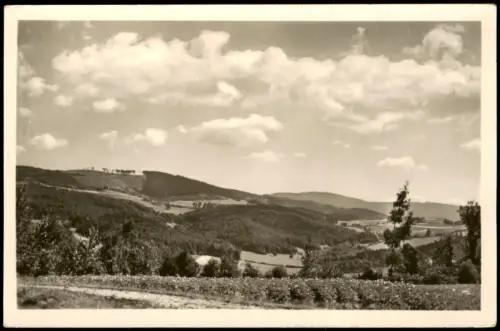 Ansichtskarte  Stimmungsbild aus der DDR Landschaft 1958