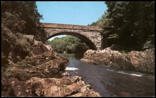 .Großbritannien Großbritannien BEAVER BRIDGE, RIVER CONWY, BETWS-Y-COED 1970