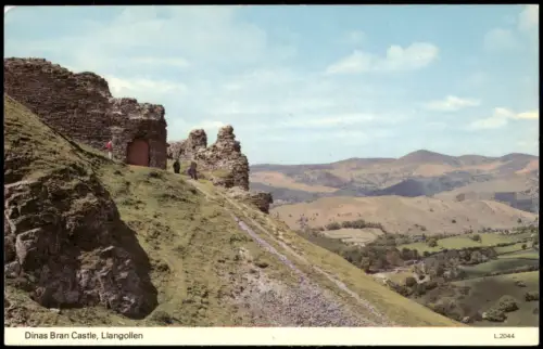 .Großbritannien Großbritannien Dinas Bran Castle, Llangollen 1970