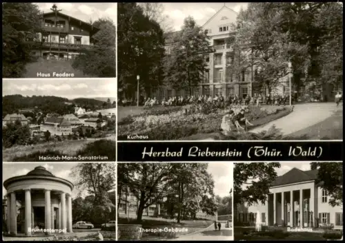 Bad Liebenstein Haus Feodora Heinrich-Mann-Sanatorium, Brunnentempel 1973