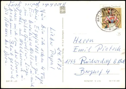 Bad Liebenstein Haus Feodora Heinrich-Mann-Sanatorium, Brunnentempel 1973