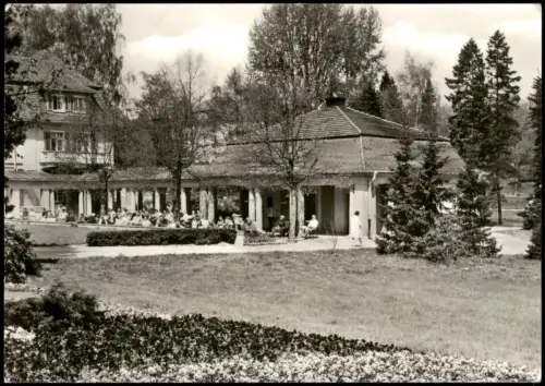 Ansichtskarte Bad Brambach Radonquelle/Radiumquelle zur DDR-Zeit 1982/1980