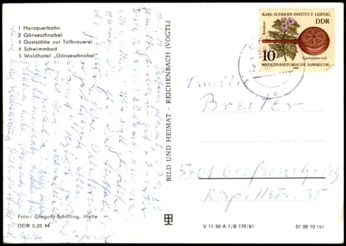 Ilfeld-Harztor Ilfelder Tal Harzquerbahn  Gaststätte Schwimmbad Waldhotel 1981