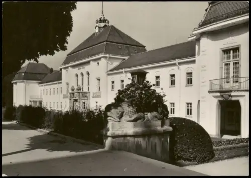Ansichtskarte Bad Elster Badehaus zur DDR-Zeit 1967/1966
