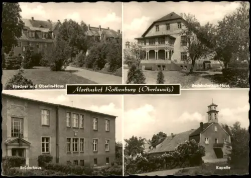 Martinshof Rothenburg (Oberlausitz)  Bodelschwingh-Haus Fliedner   1967