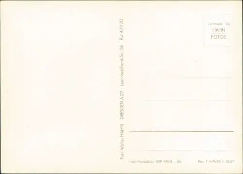 Dresden Statue Kind - Stadt von Osten 1940/1961 Walter Hahn:10944