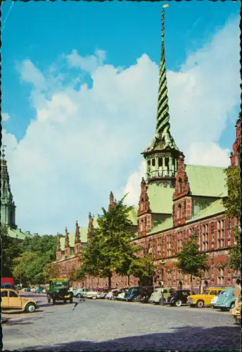 Postcard Kopenhagen København The Exchange Die Börse 1974