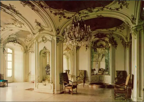 Postcard Fertöd Fertőd Kately Schloß - Sala Terrena 1978