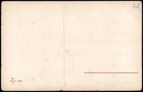 Ansichtskarte  Scherzkarten - Auf schiefer Ebene - Zwerge 1923