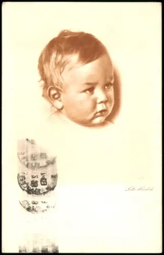 Serien Künstlerkarte "Kinderköpfe" Kinder Porträt-Gesicht 1928