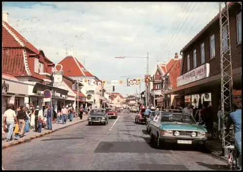 Postcard Skagen Strassenpartie Street 1979