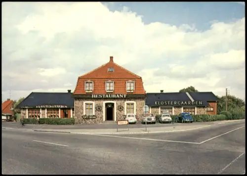 Postcard Rønnede b. Sjælland HOTEL KLOSTERGAARDEN Danmark 1971