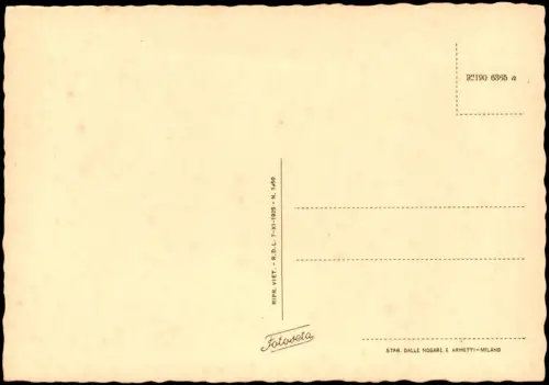 Cartolina Vercelli Piemont Basilica di S. Andrea 1930