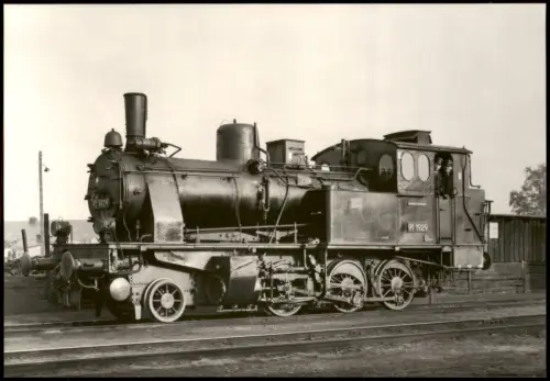 Ansichtskarte  Tenderlokomotive 91 1929 1970